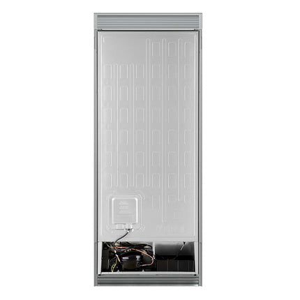 Forno Maderno 28-Inch Built-In Convertible Refrigerator in Black with Antique Brass Handle, 13.6 cu.ft. Right Swing with Decorative Trim - 32-Inch Wide FORNO