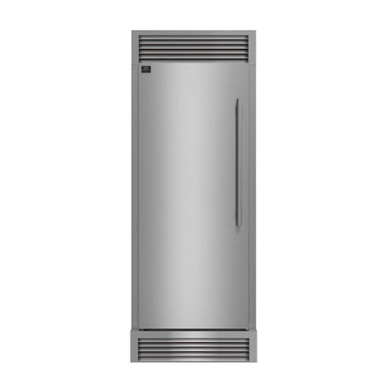 Forno Maderno 28" Built-In Convertible Refrigerator, 13.6 cu.ft. Left Swing with Decorative Grill - 32" Wide FORNO
