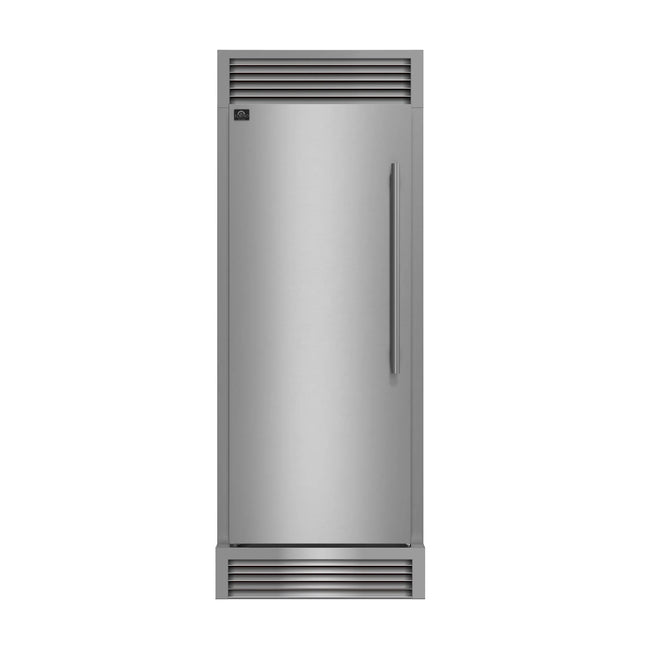 Forno Maderno 28" Built-In Convertible Refrigerator, 13.6 cu.ft. Left Swing with Decorative Grill - 32" Wide FORNO