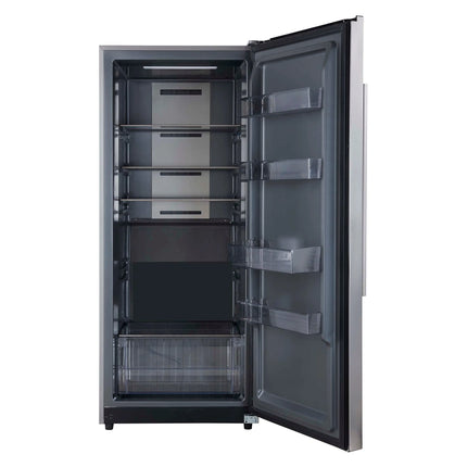 Forno Fortezza 28 Inch Right-Swing Convertible Refrigerator/Freezer, Stainless Steel, Total No Frost FORNO