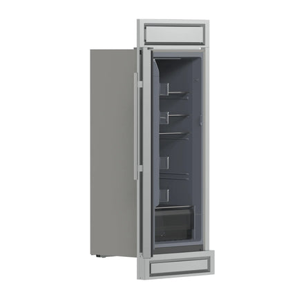 Forno Fortezza 32 Inch Left-Swing Freezer with Trim Kit, Stainless Steel, with Automatic Ice Maker FORNO