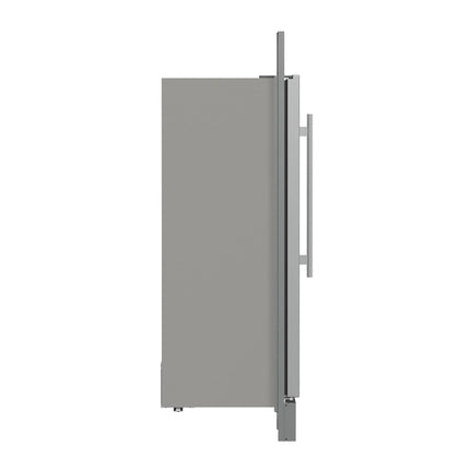 Forno Fortezza 32 Inch Right-Swing Convertible Refrigerator/Freezer with Trim Grill, Stainless Steel, Total No Frost FORNO