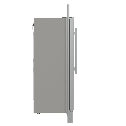 Forno Fortezza 60 Inch Convertible Refrigerator/Freezer with Modern Trim Kit, Stainless Steel, Total No Frost, with Automatic Ice Maker FORNO