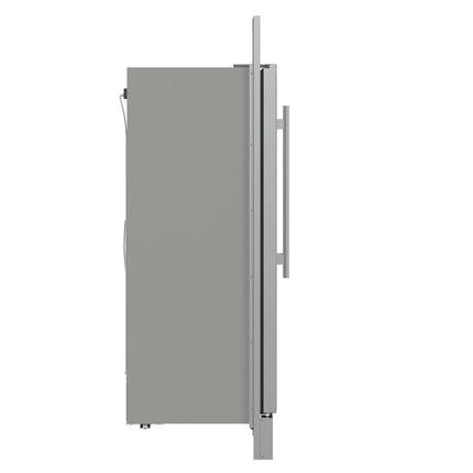 Forno Fortezza 60 Inch Convertible Refrigerator/Freezer with Trim Grill, Stainless Steel, Total No Frost, with Automatic Ice Maker FORNO