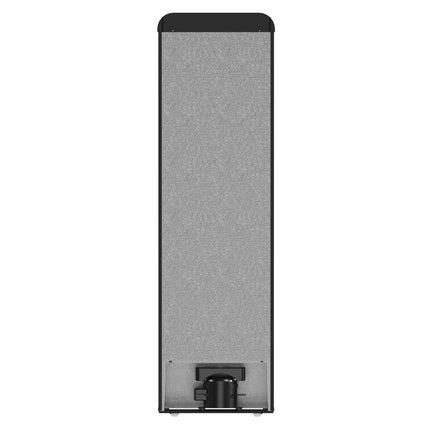 Forno Storico 22-Inch Retro bottom freezer Fridge in Black, 9 cu.ft, copper-tone handle FORNO
