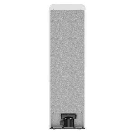 Forno Storico 22-Inch Retro bottom freezer Fridge in White, 9 cu.ft, copper-tone handle FORNO