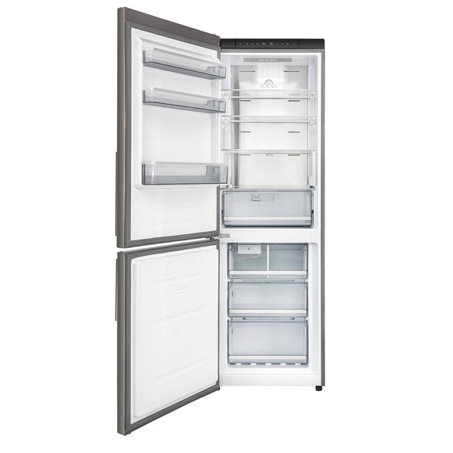 Custodia 24" Bottom Freezer, 10.3 cf., Left Swing, Ice Maker, Total No frost, Stainless Steel handles FORNO