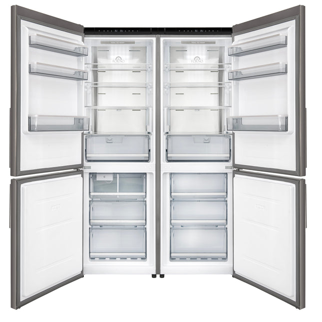 Custodia 48" Bottom Freezer combo, 20.6 cf., Ice Maker, Total No frost, Stainless Steel handles FORNO