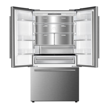 Fiorano 36" French Door Refrigerator in Stainless Steel, 20.2 cf., Ice Maker, Water dispenser, Total No Frost FORNO