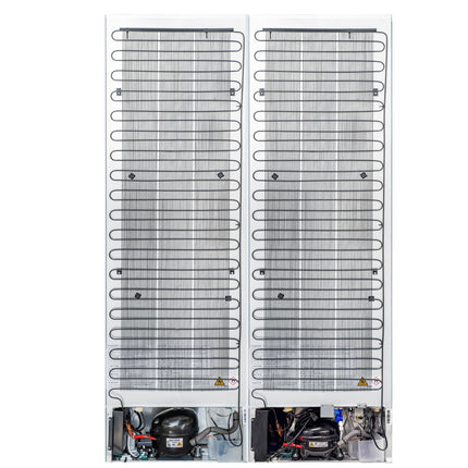 Rivestito 42 Inch Panel Ready Double Bottom Freezer, 16.9 cu. ft., Ice Maker, Total No Frost, Fast Cool & Fast Freeze FORNO