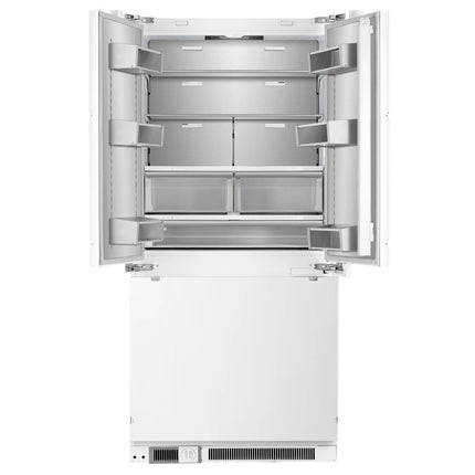 Forno Rivestito Panel Ready Refrigerator, French Door, 36 Inch, Energy Star, Fast Freeze FORNO