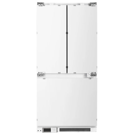 Forno Rivestito Panel Ready Refrigerator, French Door, 36 Inch, Energy Star, Fast Freeze FORNO