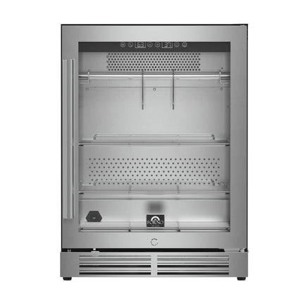 Forno Asciutto 24-Inch Dry Aging Cabinet, Stainless Steel 304, 4.41 cu.ft, LED Lighting, Adjustable Shelves FORNO
