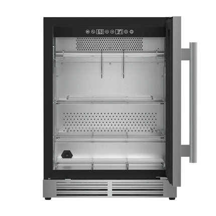 Forno Asciutto 24-Inch Dry Aging Cabinet, Stainless Steel 304, 4.41 cu.ft, LED Lighting, Adjustable Shelves FORNO