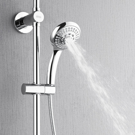 Forno Acqua AcquaSPA Retrofit Shower, Overhead Rainfall, 8 Inch Shower Head, Handheld Shower Head, Body Jets, 6 Way Diverter, Polished Stainless Steel Finish, 1.8 GPM Flow Rate FORNO ACQUA