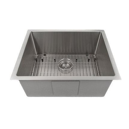 ZLINE 23 in. Meribel Undermount Single Bowl Stainless Steel Kitchen Sink with Bottom Grid (SRS-23)