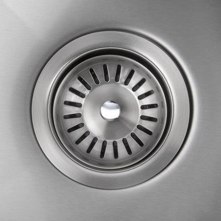 ZLINE 15 in. Donner Topmount Single Bowl Bar Kitchen Sink in Stainless Steel (STS-15)