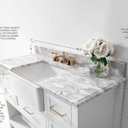 Hayley 48" Bath Vanity Set Ancerre Designs