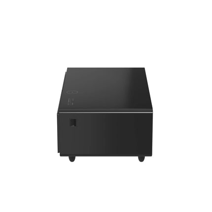 Forno Evoluto Tavolo 51-Inch Black Smart Coffee Table – Dual Refrigerator Drawers, Bluetooth 5.0 Audio, Wireless Charging & RGB Ambient Light FORNO