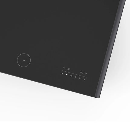 Forno Evoluto Tavolo 51-Inch Black Smart Coffee Table – Dual Refrigerator Drawers, Bluetooth 5.0 Audio, Wireless Charging & RGB Ambient Light FORNO