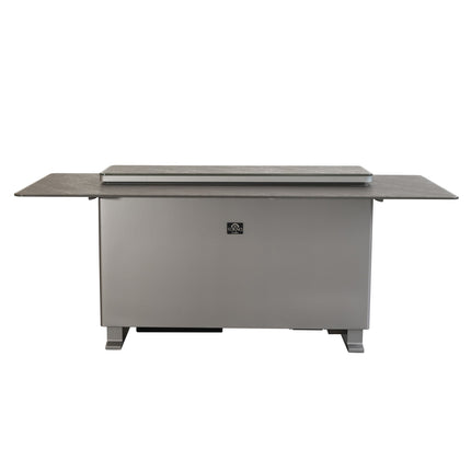 Elevato Smart Bar Table, Sandstone Black, 5.3 cu.ft fridge and freezer with Bluetooth control FORNO