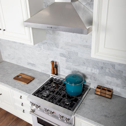 ZLINE 30" Convertible Vent Wall Mount Range Hood in Fingerprint Resistant Stainless Steel (8KL3S-30)