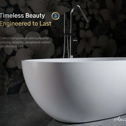 STONEBROOK Freestanding Acrylic Bathtub Ancerre Designs
