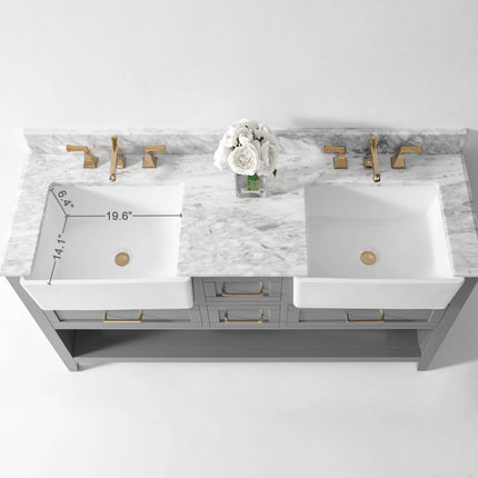 Hayley 60" Bath Vanity Set Ancerre Designs