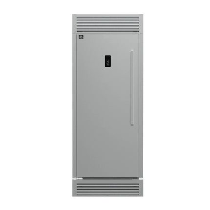 Forno Fortezza 32 Inch Left-Swing Freezer with Standard Trim Grill, Stainless Steel, with Automatic Ice Maker FORNO