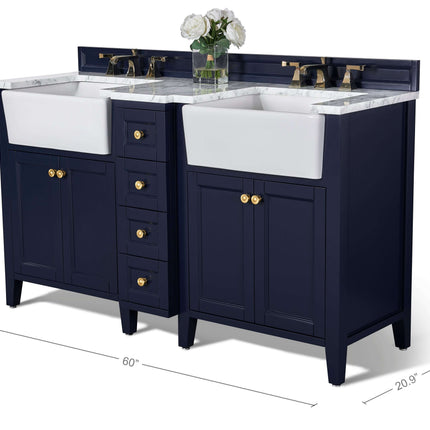 Adeline 60" Bath Vanity Set Ancerre Designs