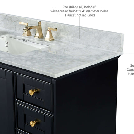Audrey 48" Bath Vanity Set Ancerre Designs