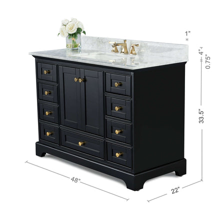 Audrey 48" Bath Vanity Set Ancerre Designs