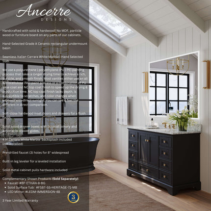 Audrey 48" Bath Vanity Set Ancerre Designs