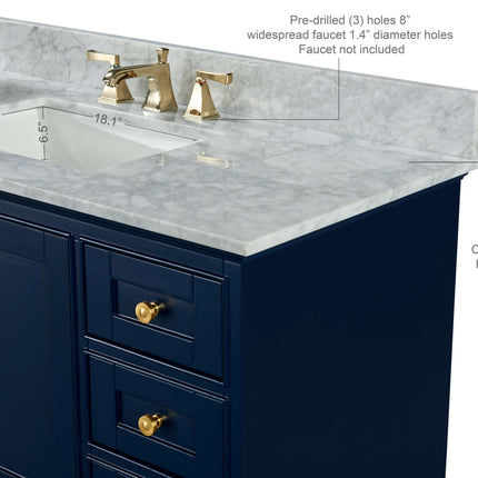 Audrey 48" Bath Vanity Set Ancerre Designs
