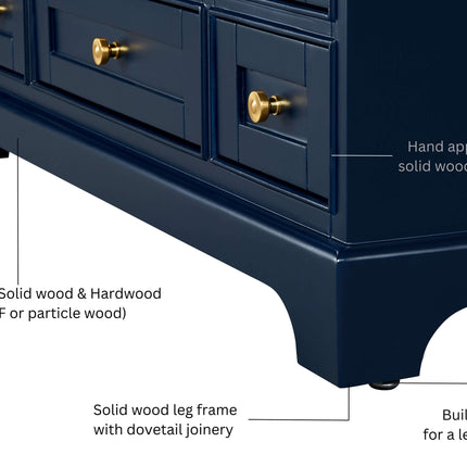 Audrey 72" Bath Vanity Set Ancerre Designs