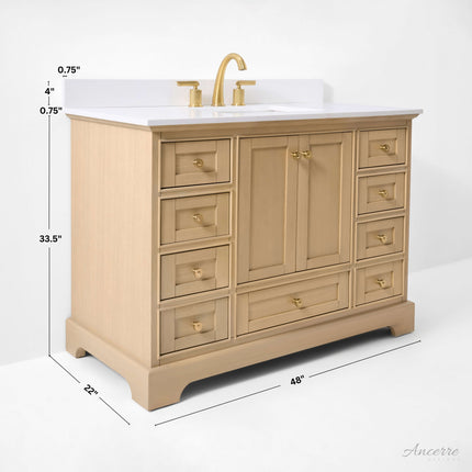 Audrey 48" Bath Vanity Set Ancerre Designs