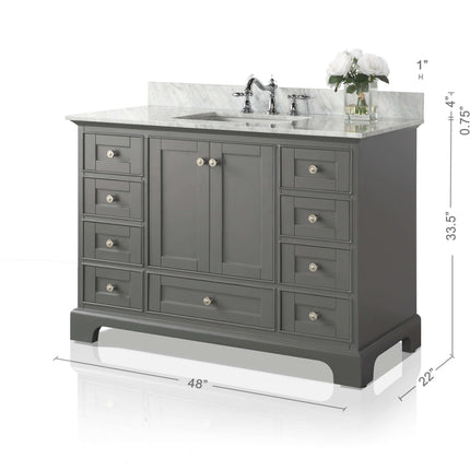 Audrey 48" Bath Vanity Set Ancerre Designs