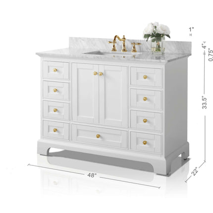Audrey 48" Bath Vanity Set Ancerre Designs