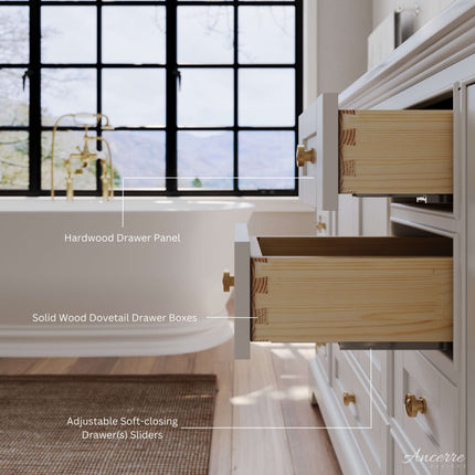 Audrey 48" Bath Vanity Set Ancerre Designs