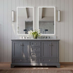 Sapphire Gray | Brushed Nickel Hardware