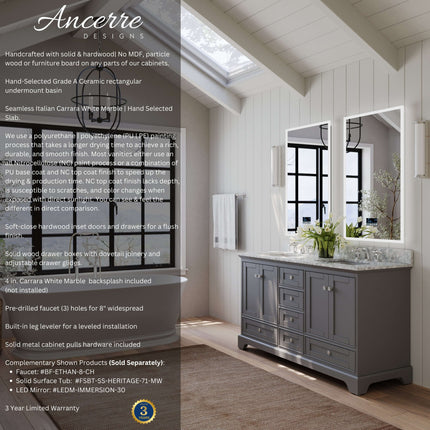 Audrey 48" Bath Vanity Set Ancerre Designs