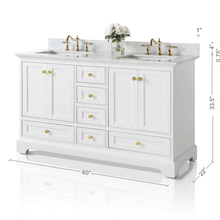 Audrey 60" Bath Vanity Set Ancerre Designs