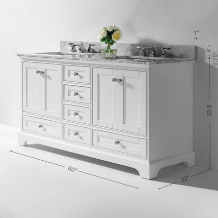 Audrey 60" Bath Vanity Set Ancerre Designs