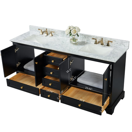 Audrey 66" Bath Vanity Set Ancerre Designs