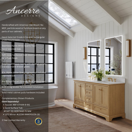 Audrey 66" Bath Vanity Set Ancerre Designs