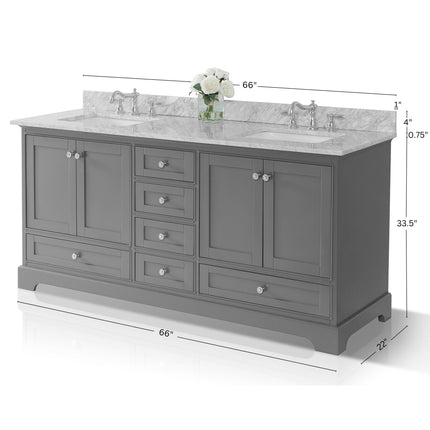 Audrey 66" Bath Vanity Set Ancerre Designs