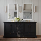 Black Onyx | Brushed Gold Hardware