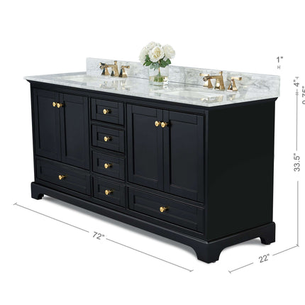 Audrey 72" Bath Vanity Set Ancerre Designs