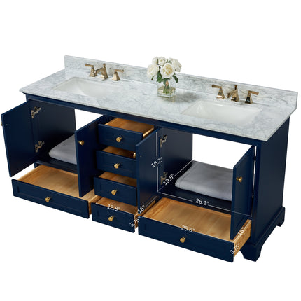 Audrey 66" Bath Vanity Set Ancerre Designs