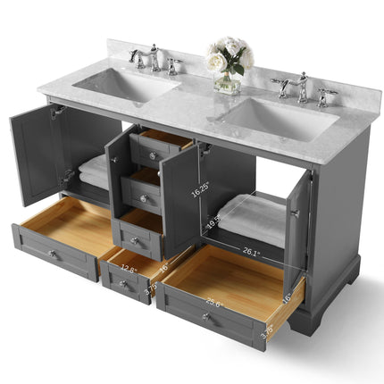 Audrey 66" Bath Vanity Set Ancerre Designs